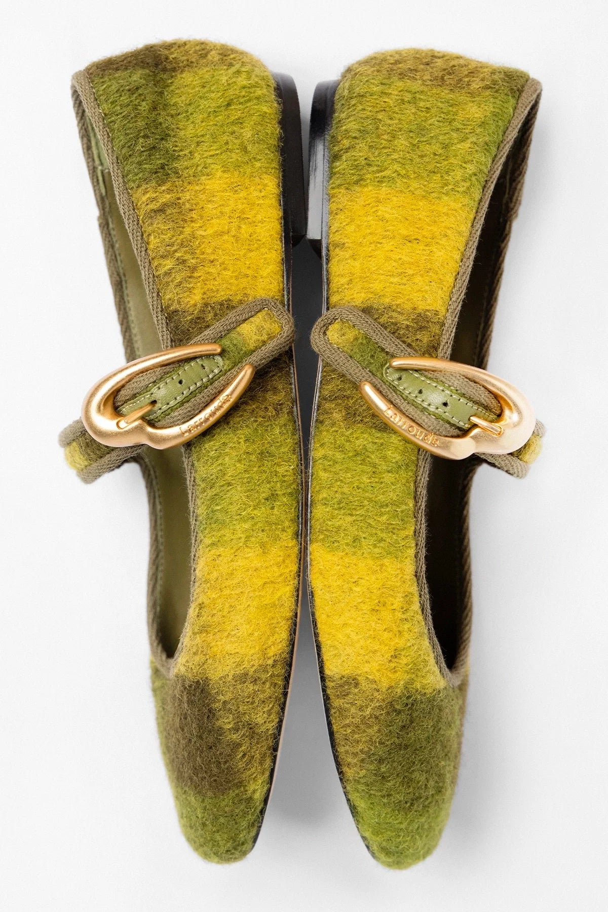 Verona Ballet Flat Cactus Printed Felt