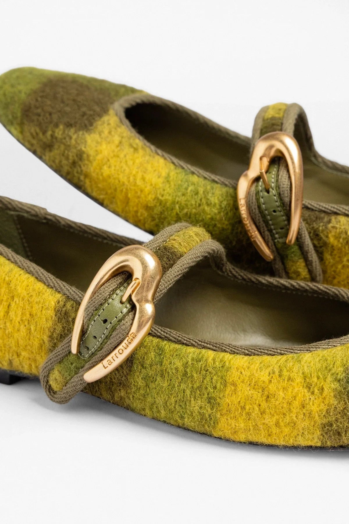 Verona Ballet Flat Cactus Printed Felt