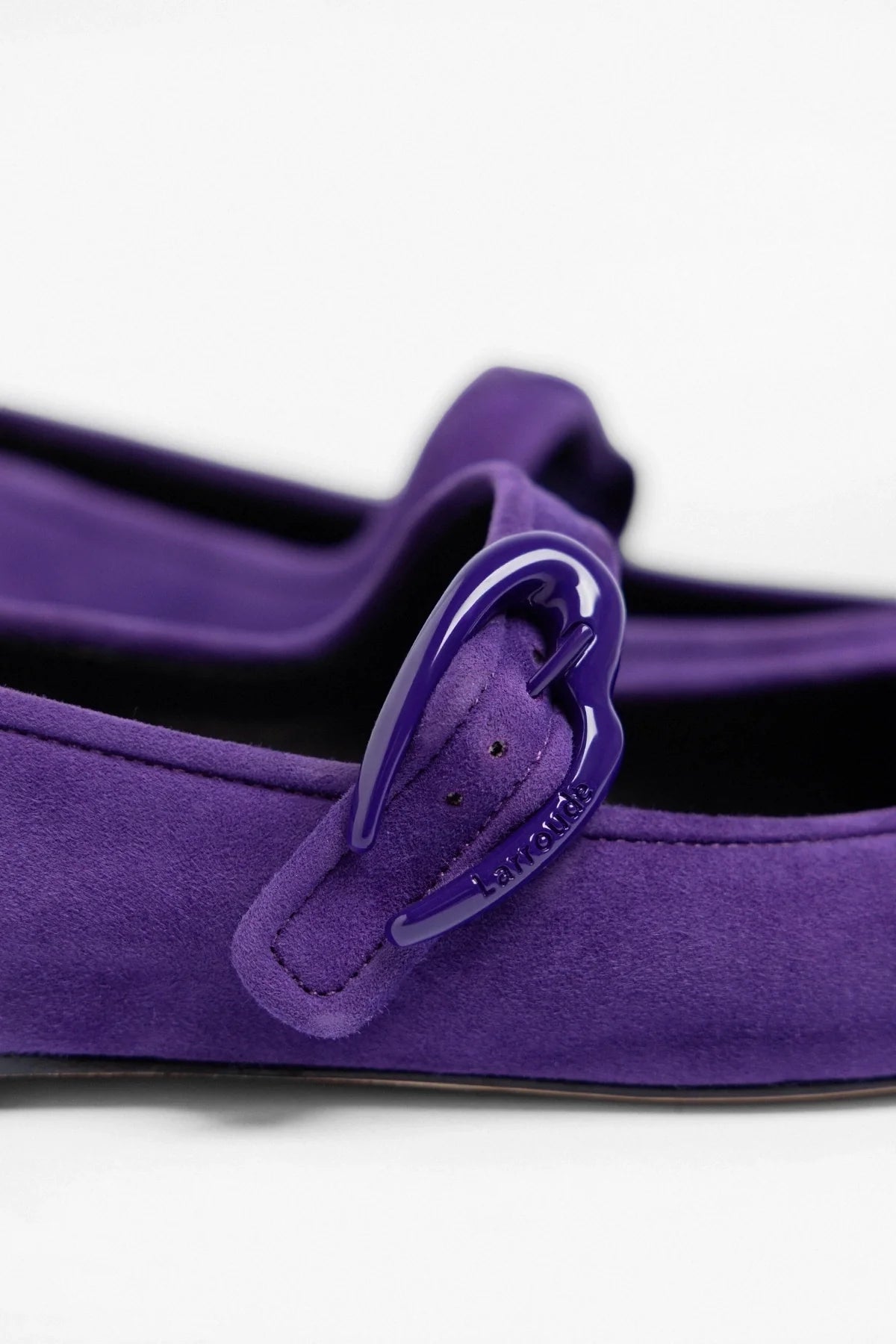 Verona Ballet Flat Eggplant Suede