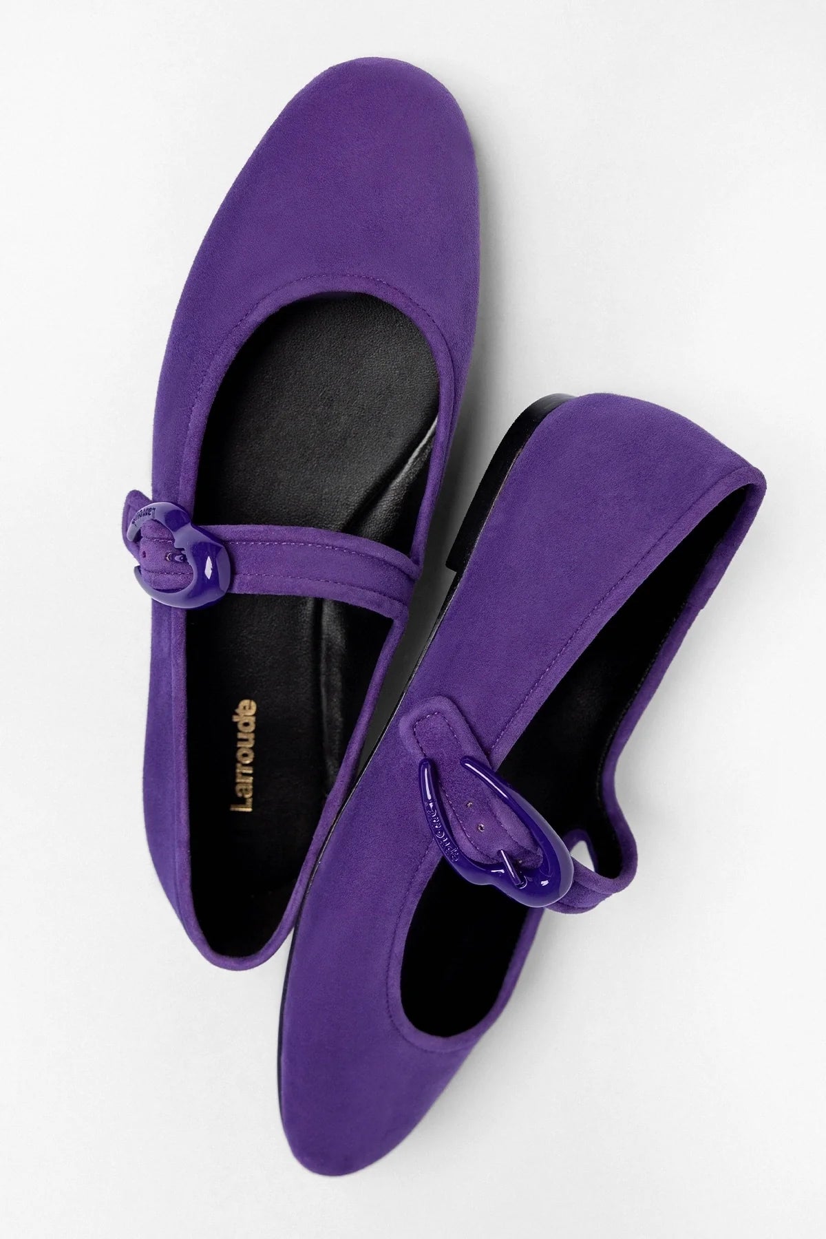 Verona Ballet Flat Eggplant Suede
