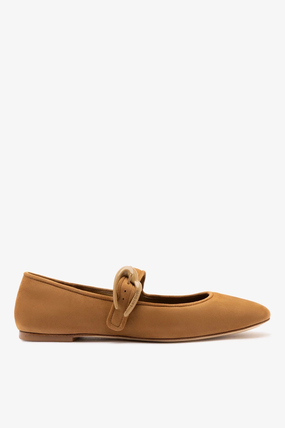 Verona Ballet Flat Tobacco Suede