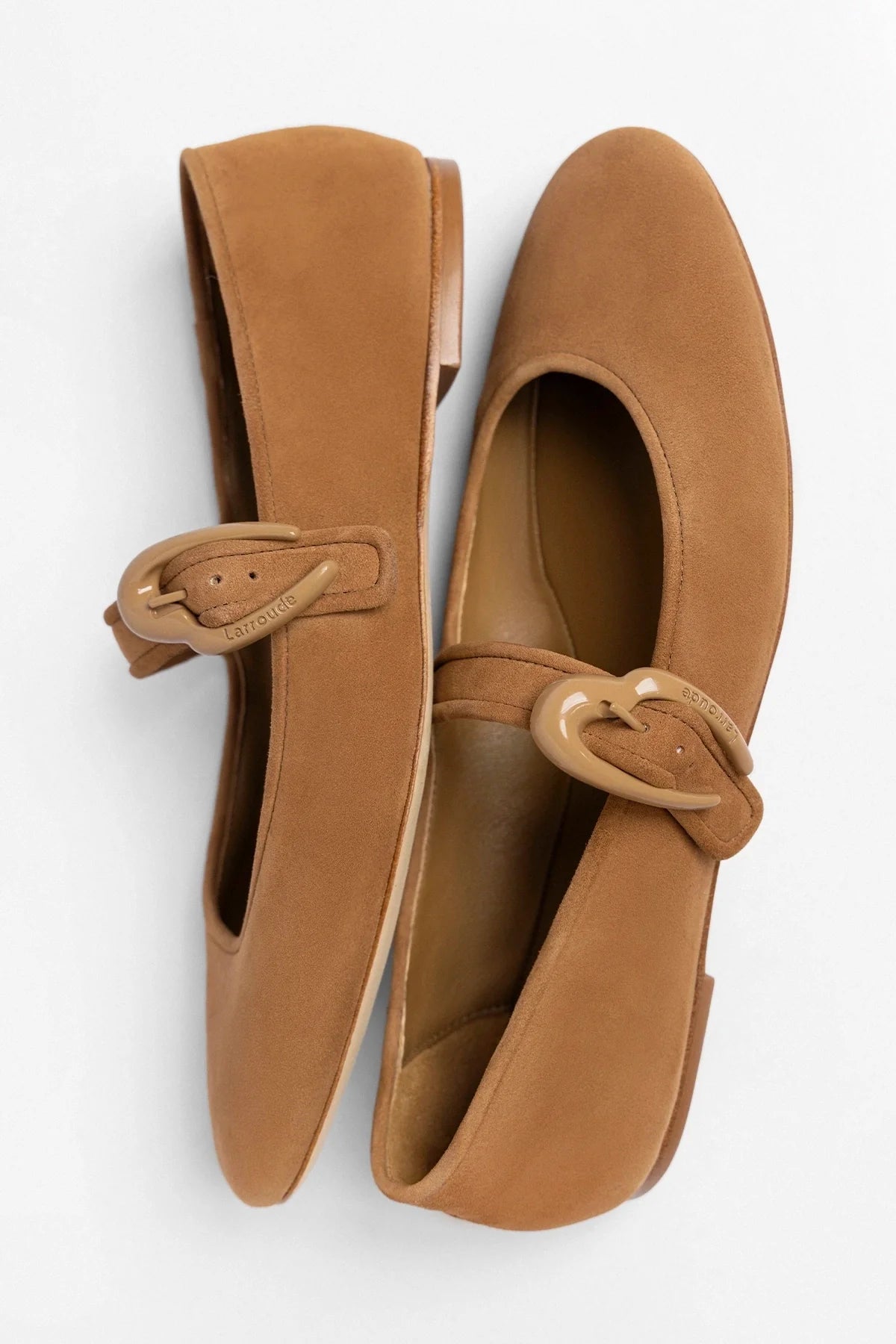 Verona Ballet Flat Tobacco Suede
