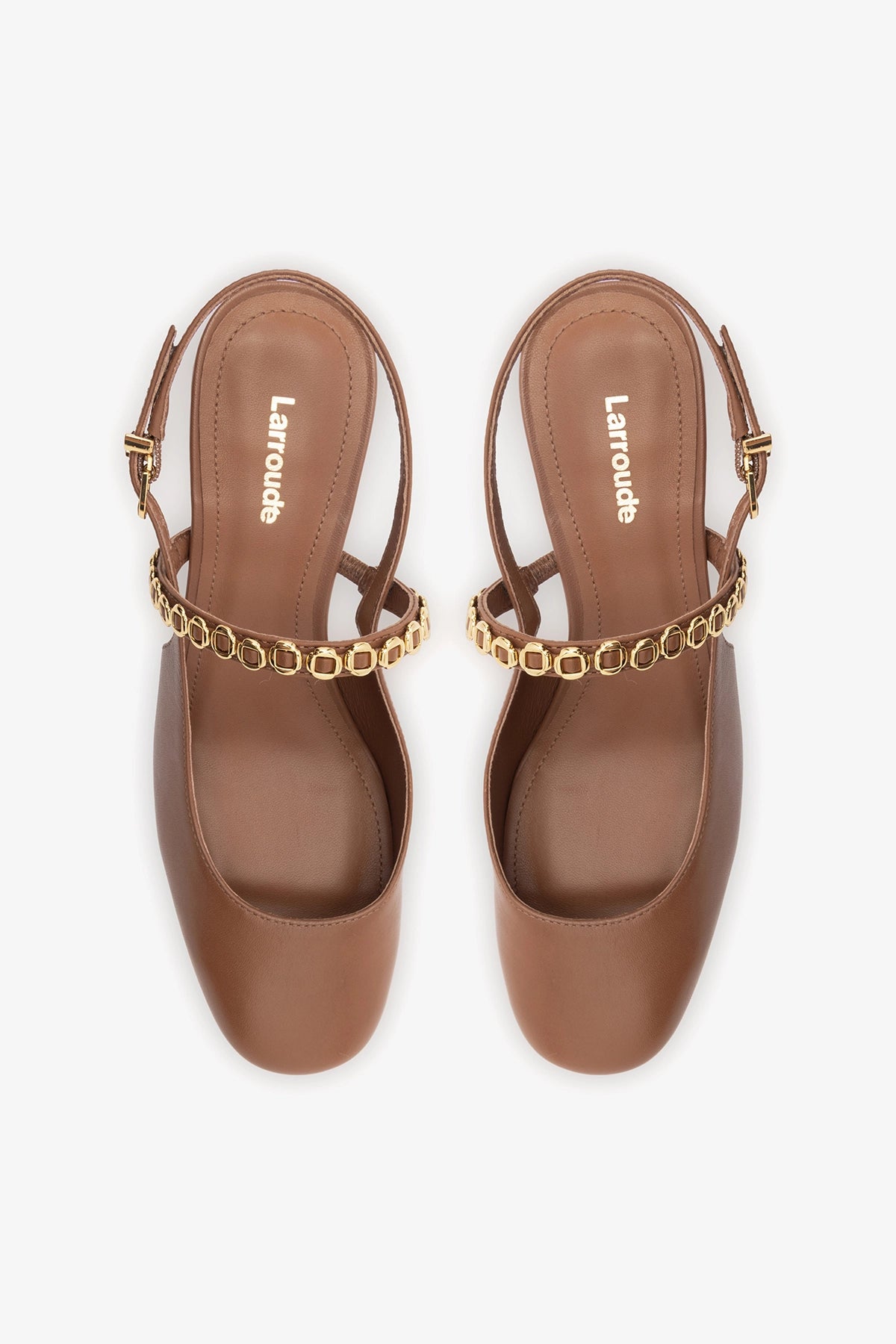 Georgina Milanina Pump In Caramel Leather
