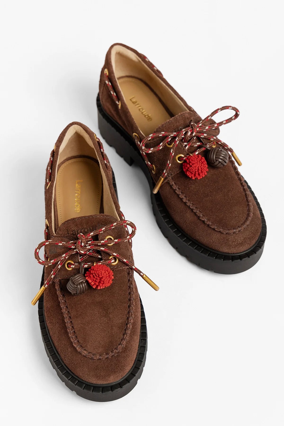 Cyprus Lugsole Loafer Brown Suede