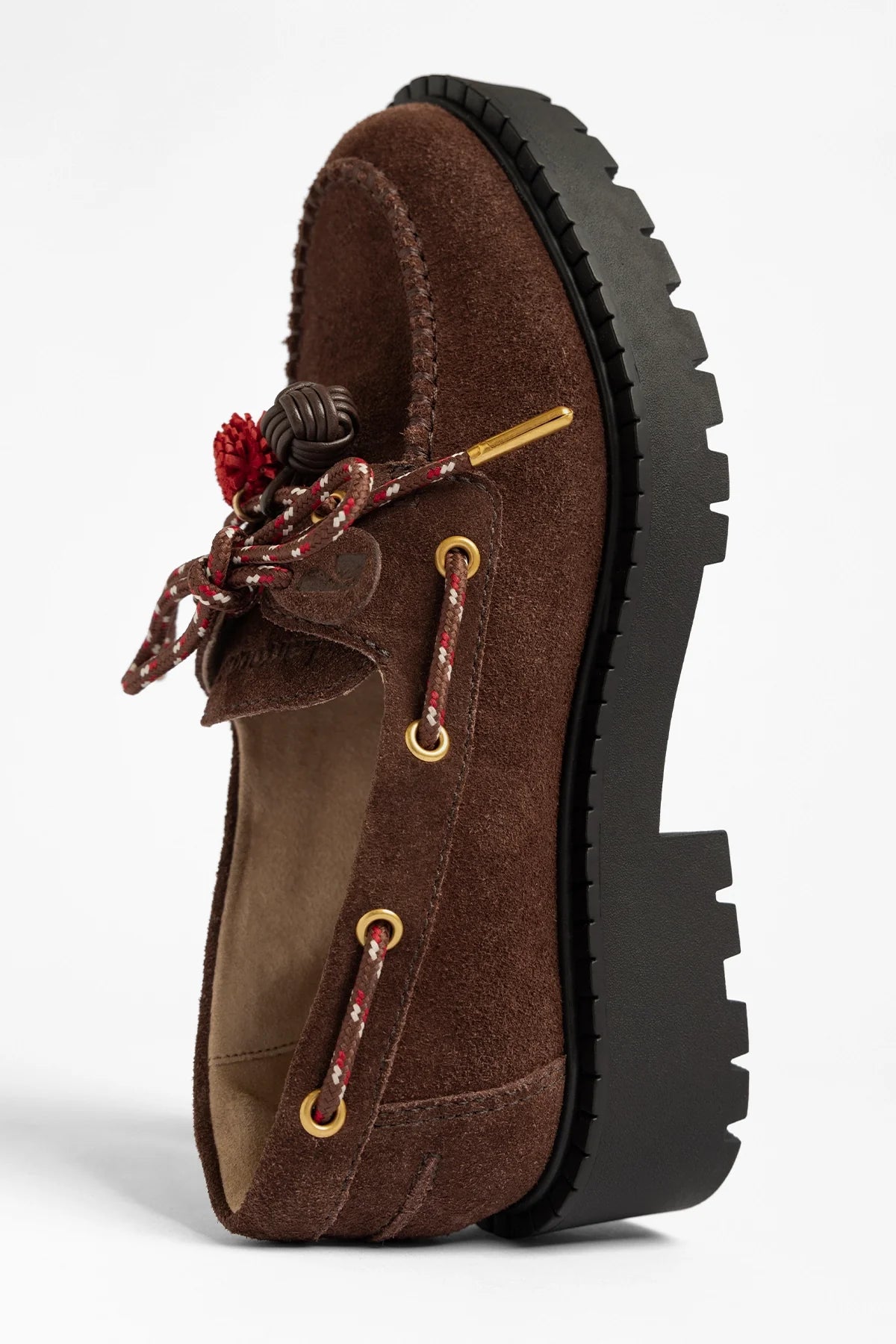Cyprus Lugsole Loafer Brown Suede