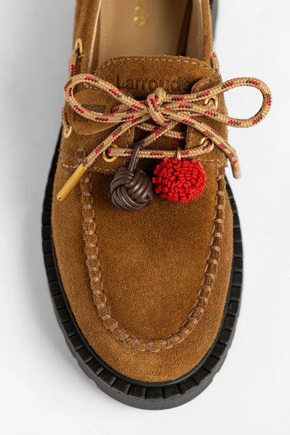 Cyprus Lugsole Loafer Russet Suede