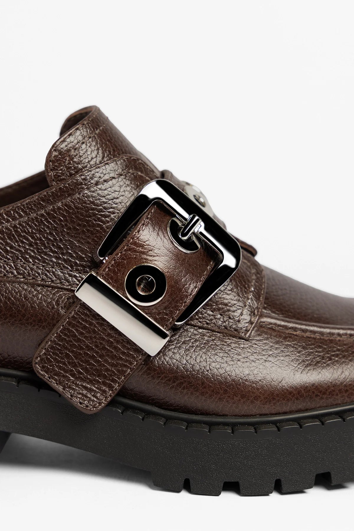 Stewart Lugsole Loafer Brown Leather