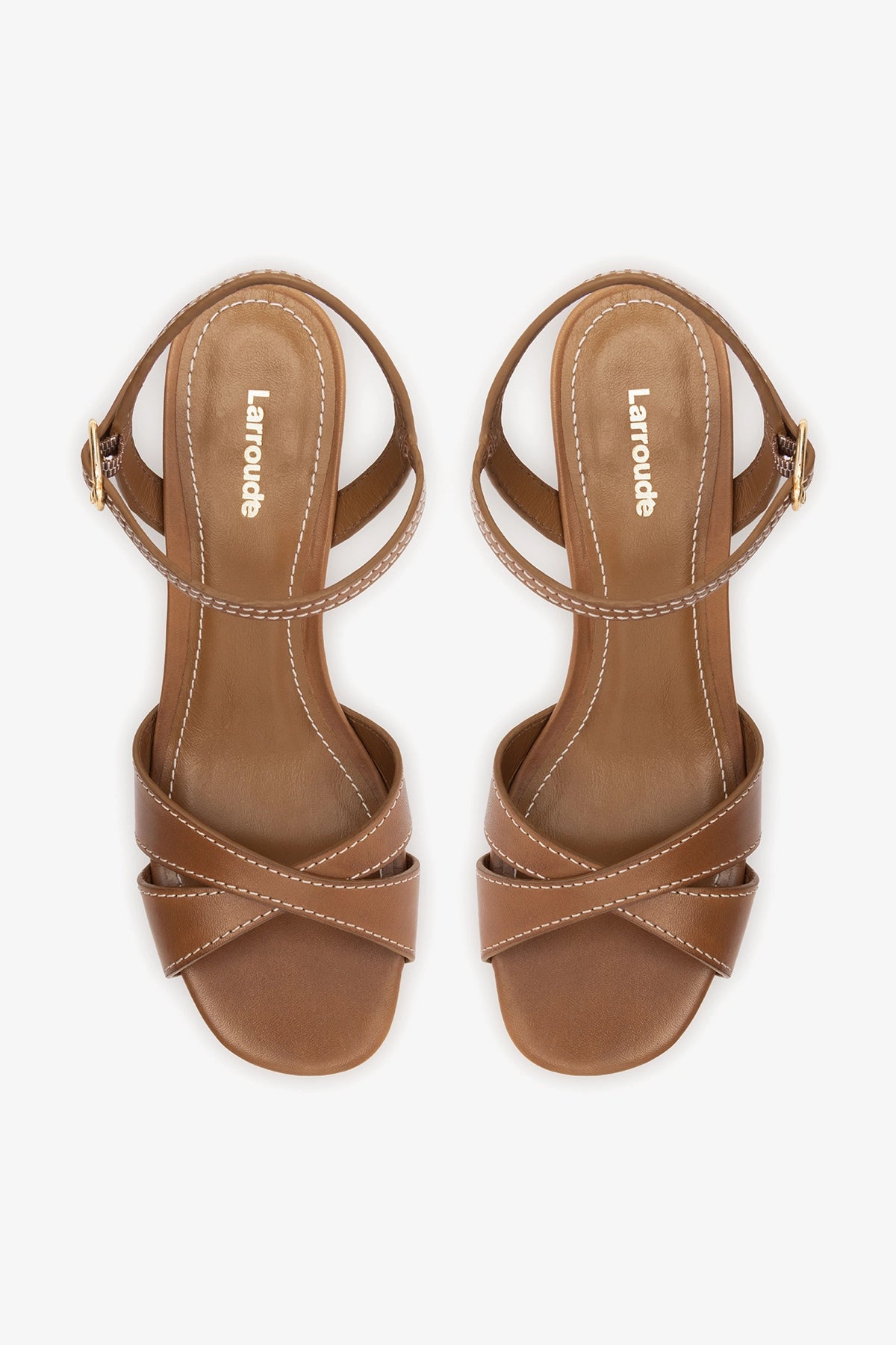 Bianca Low Sandal Caramel Leather