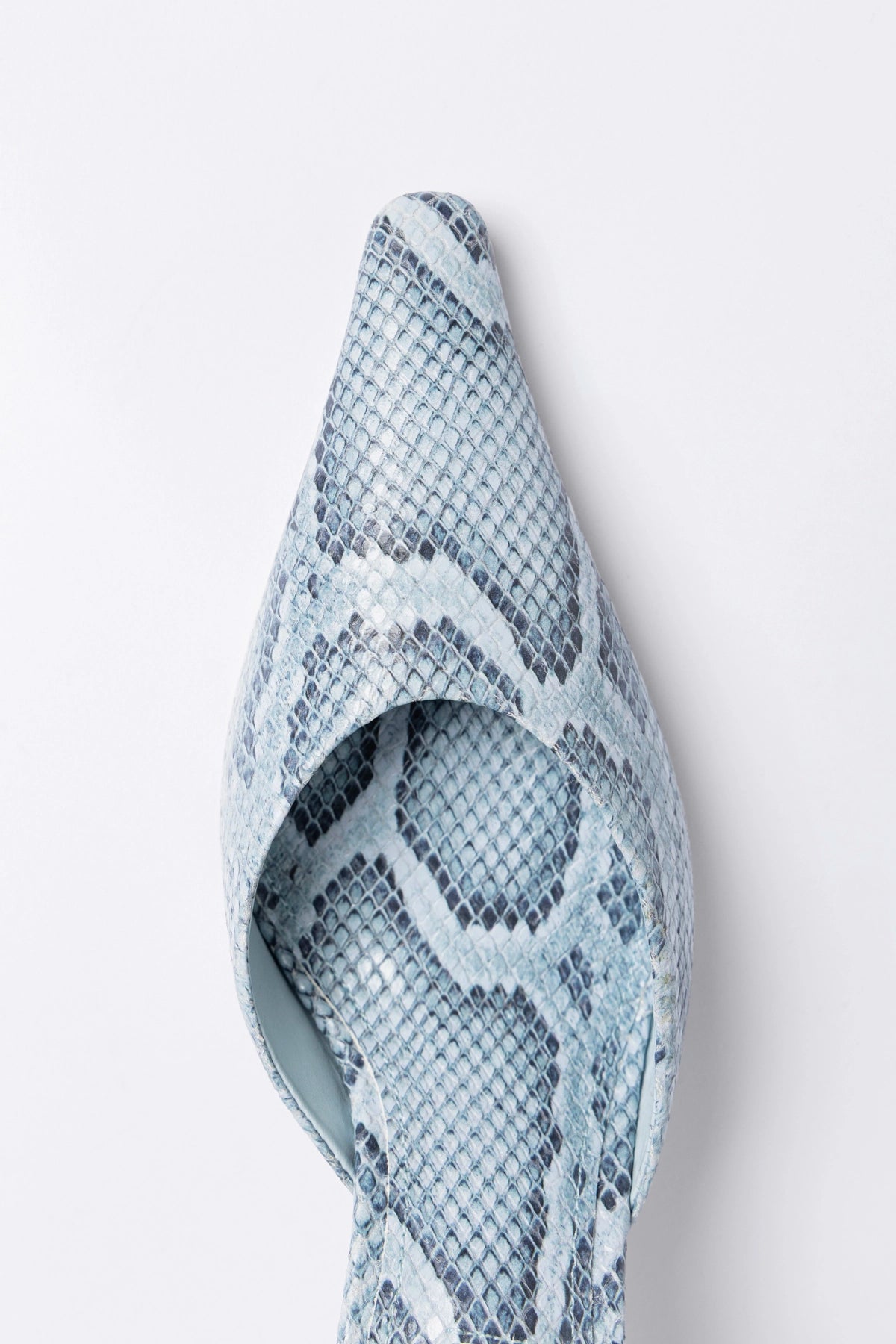 Carine Mule Maya Python Leather