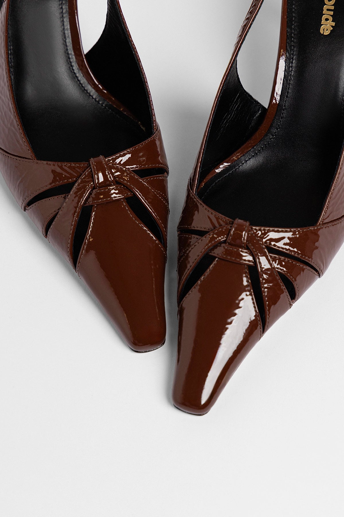 Kirstin Pump Oak Patent Leather