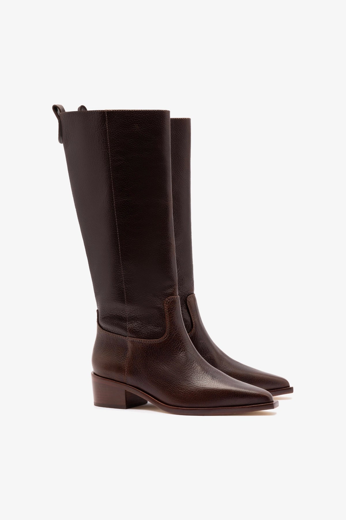 Florencia Boot In Brown Leather