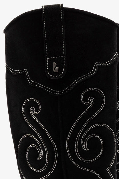 Paloma Boot In Black Suede