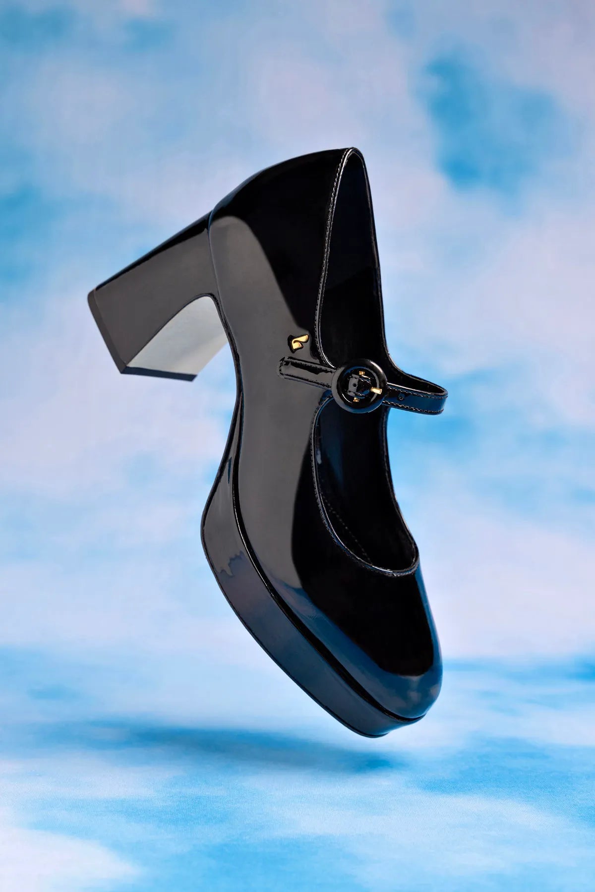 Blair Platform In Black Patent Leather