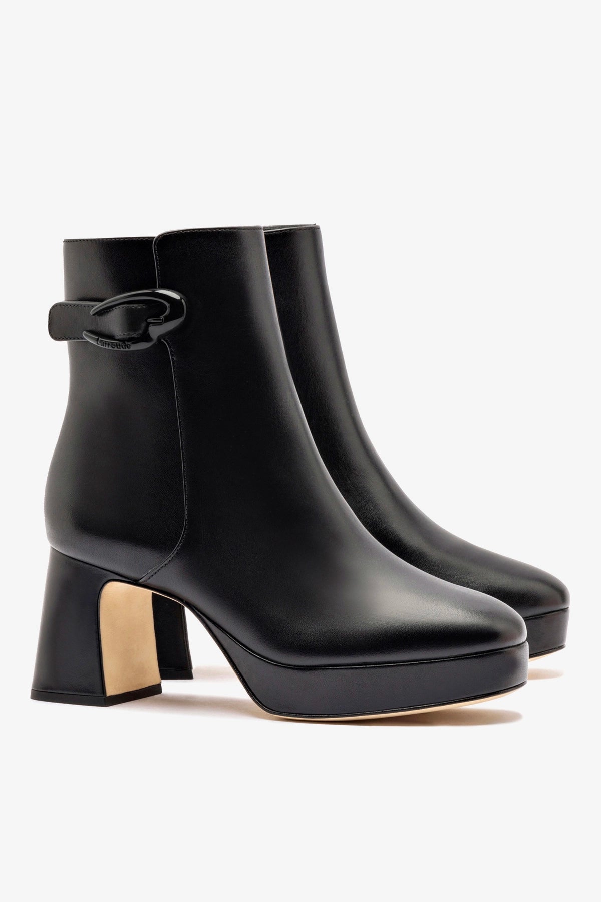 Dolly Verona Low Boot In Black Leather