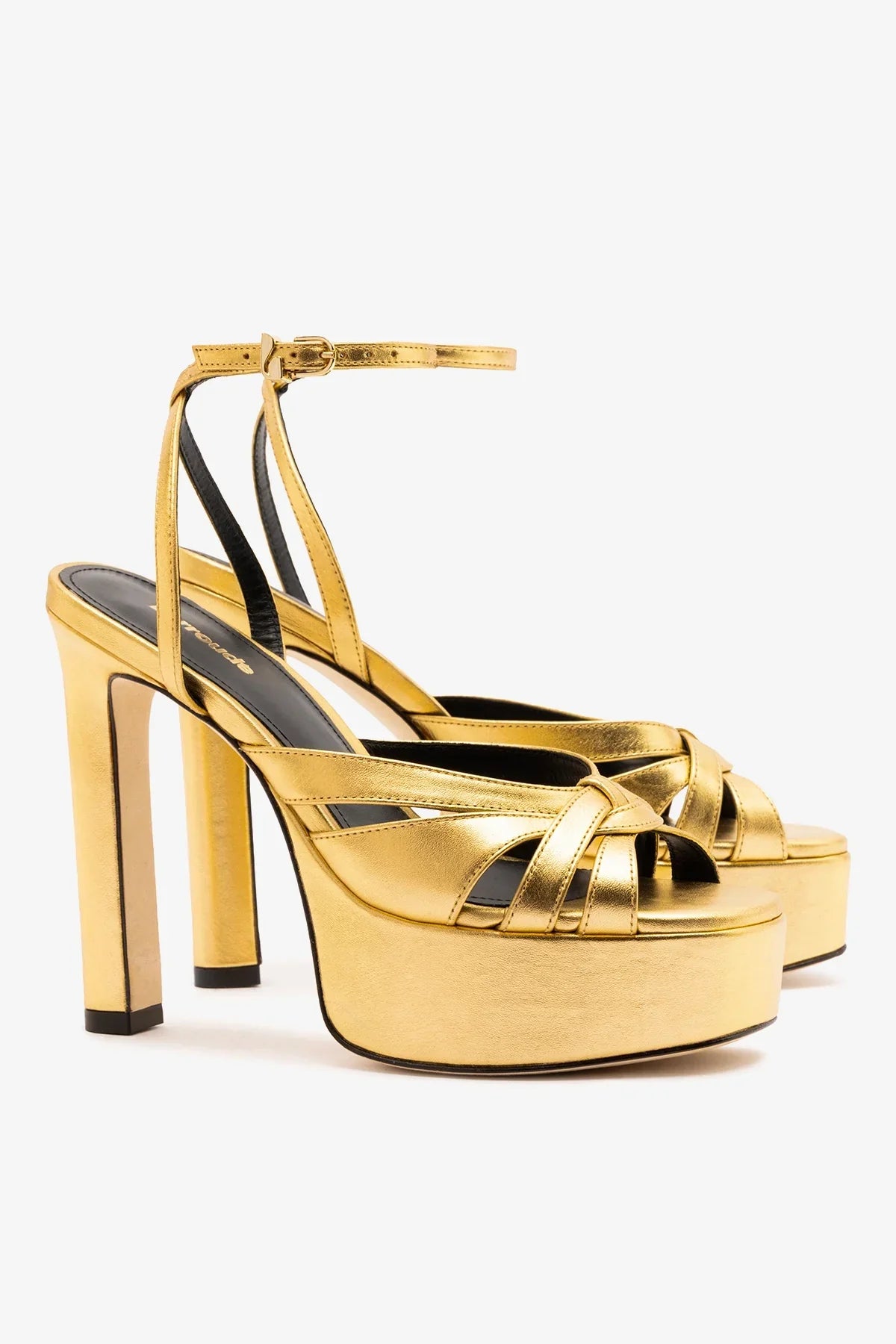 Veronica Sandal Gold Leather