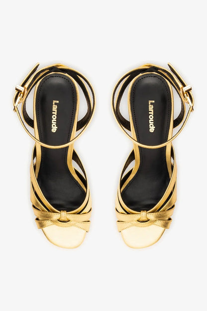 Veronica Sandal Gold Leather