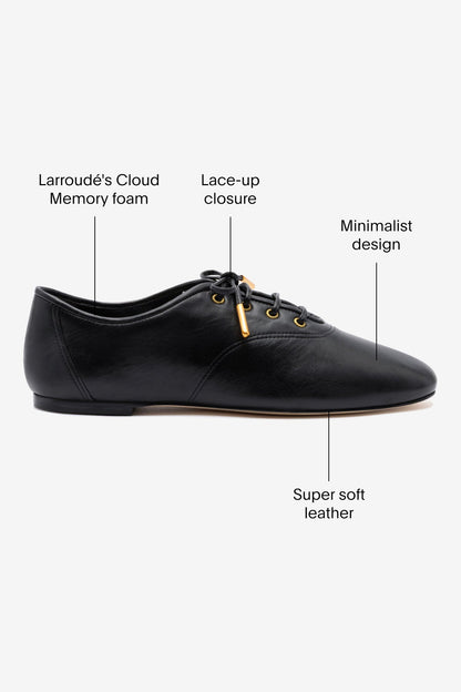 Liza Sneaker In Black Leather
