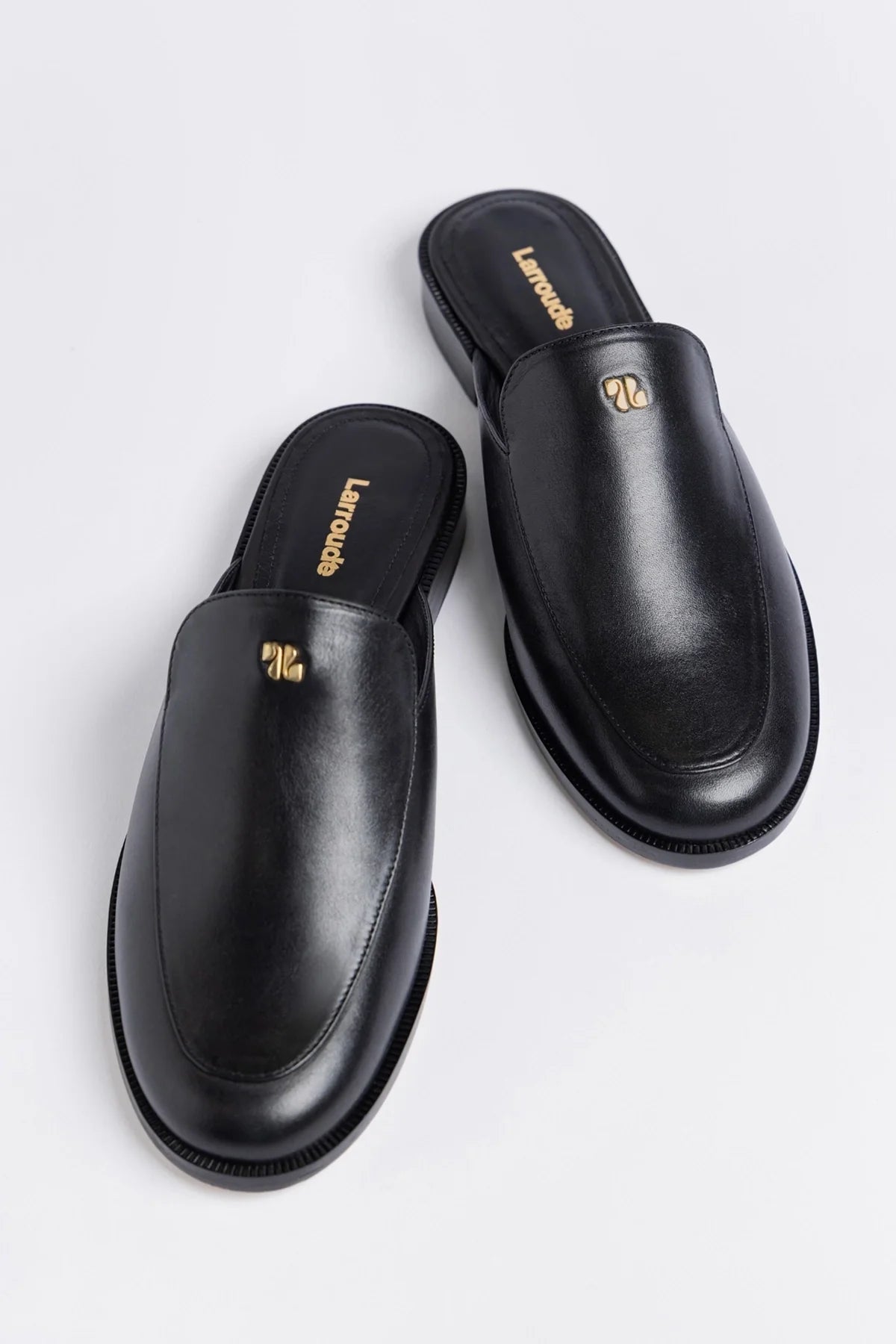 Margaux Mule Black Leather
