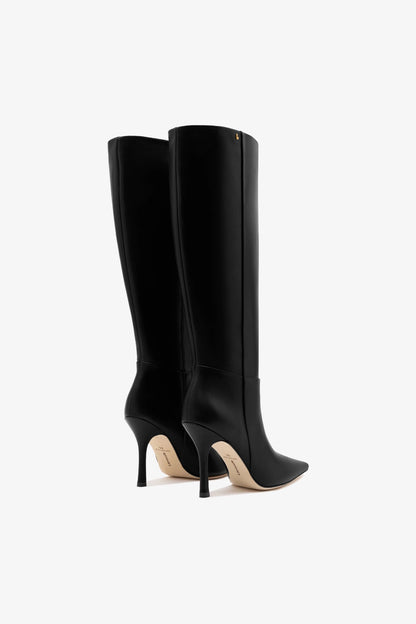 Carine Boot In Black Leather