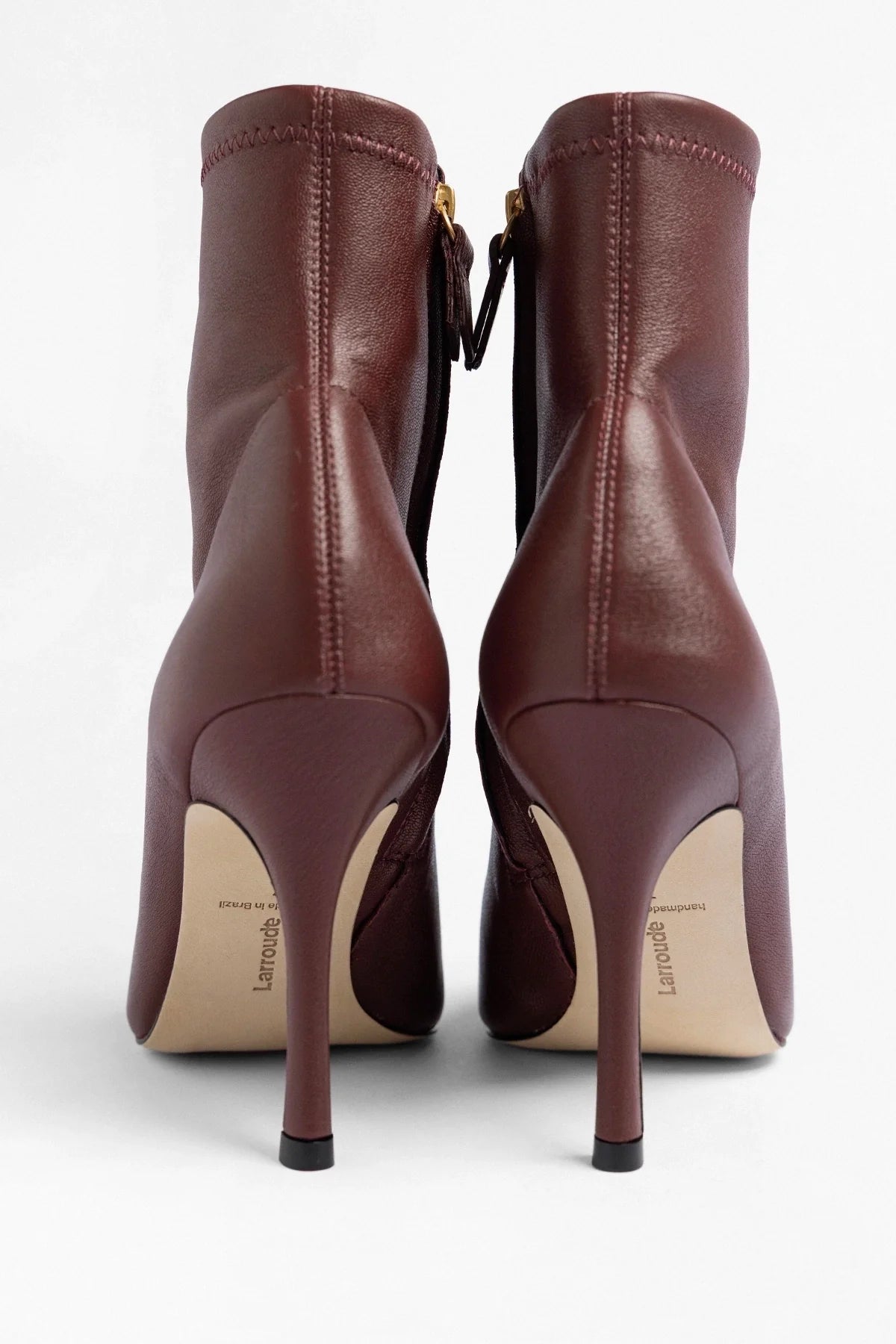 Mini Carine Boot Burgundy Stretch Leather