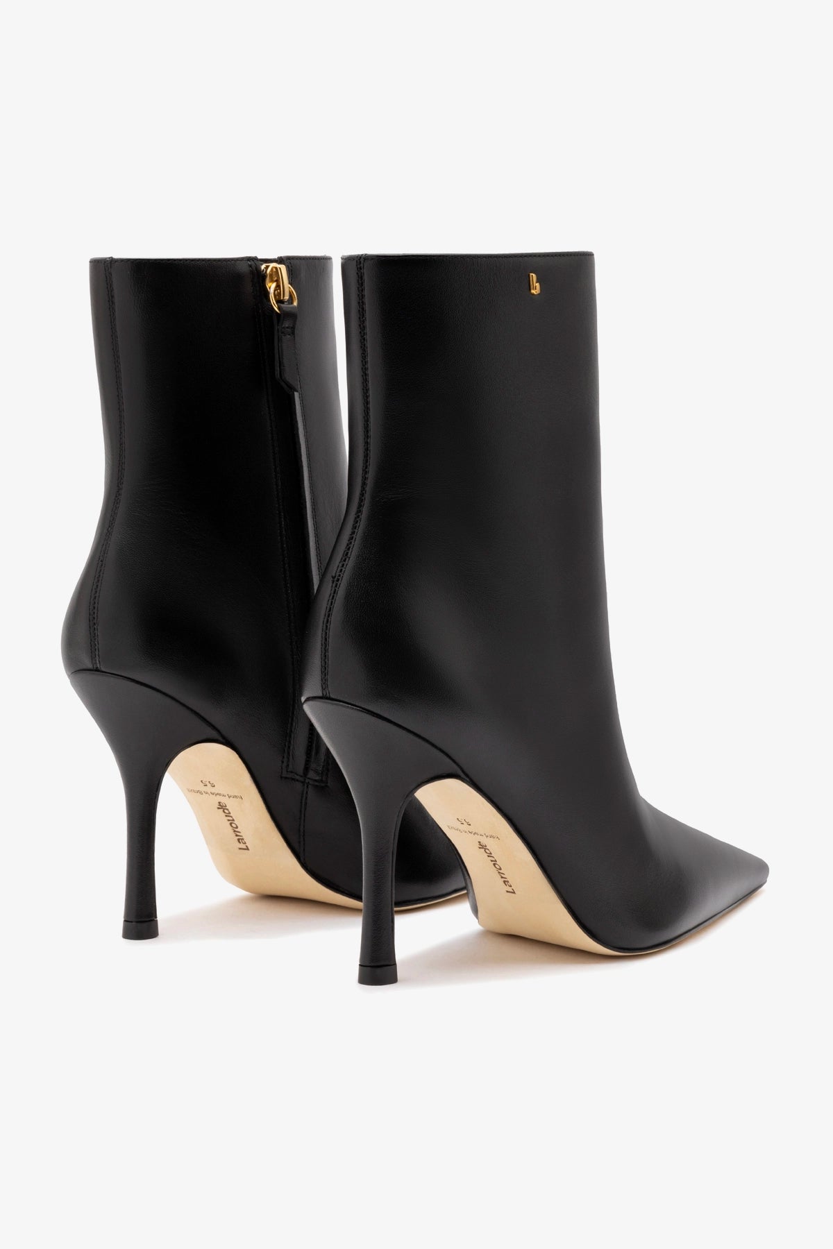 Mini Carine Boot In Black Leather