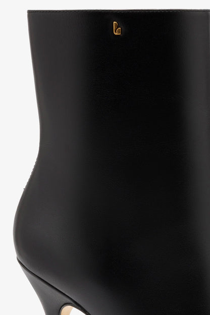 Mini Carine Boot In Black Leather