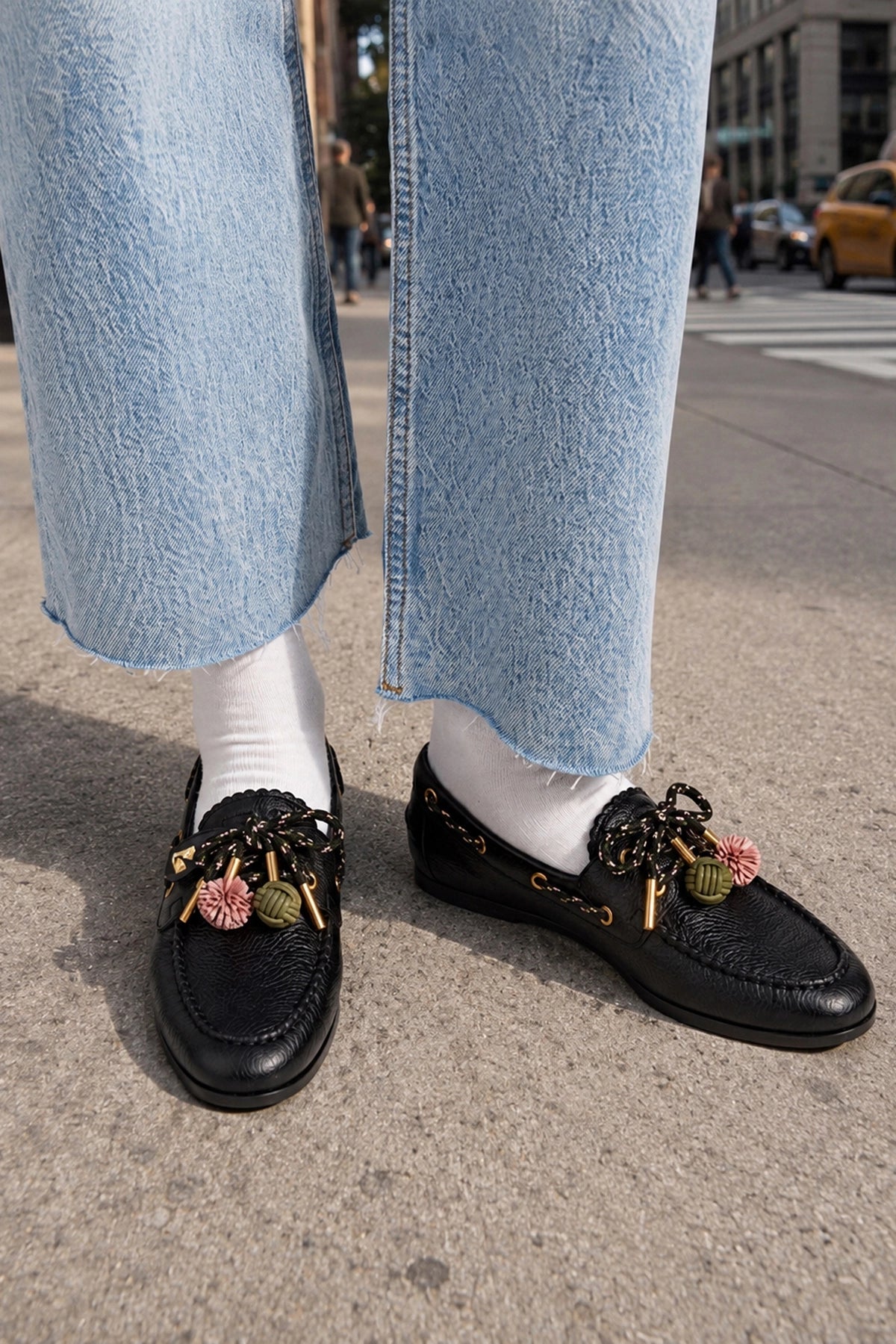 Cyprus Boat Shoe Black Leather