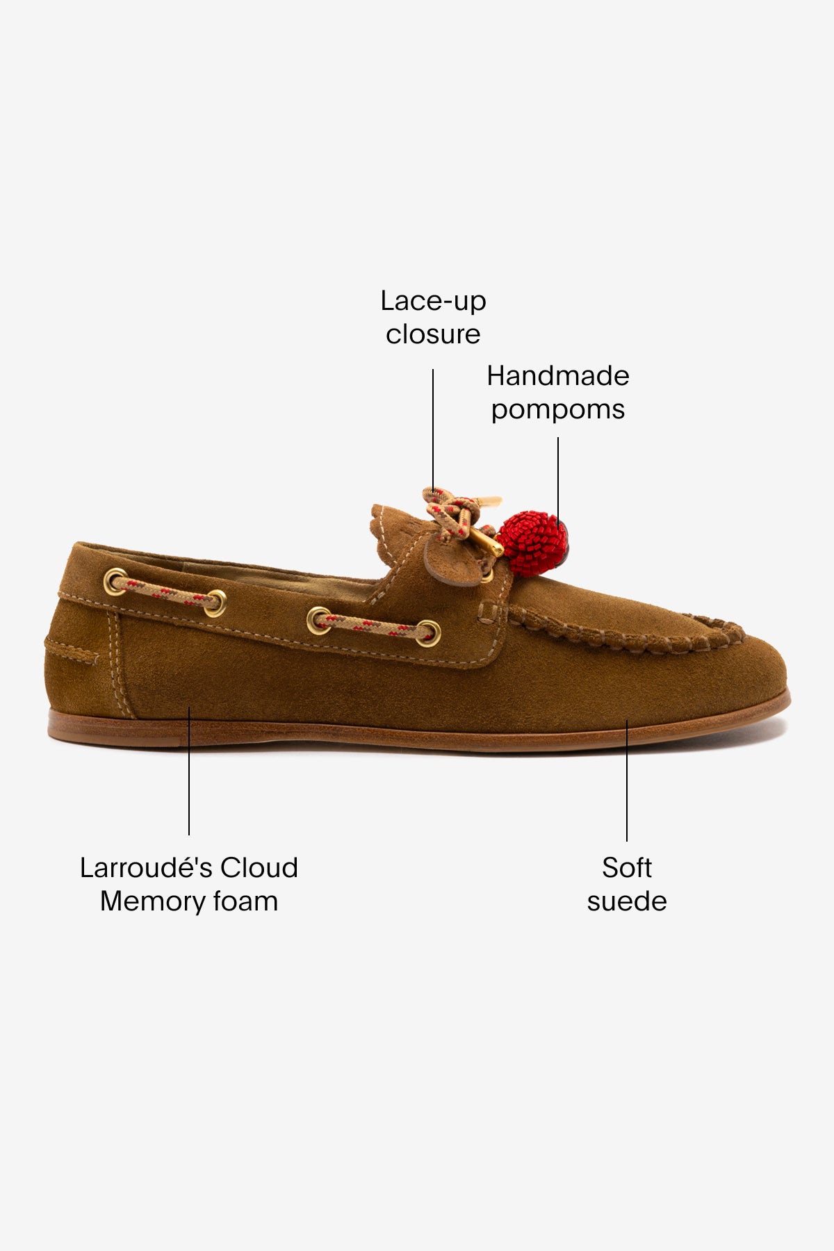 Cyprus Boat Shoe In Russet Suede