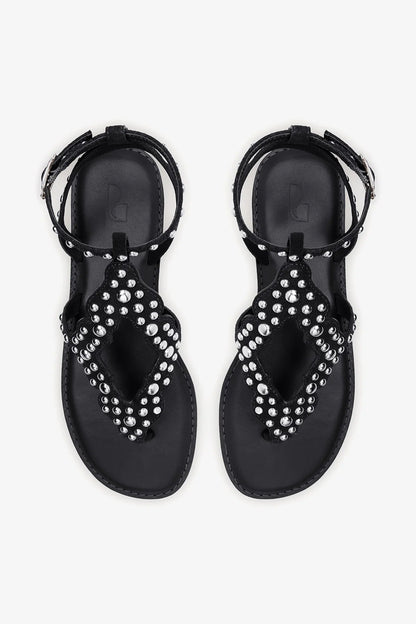 Fiorella Sandal In Black Suede