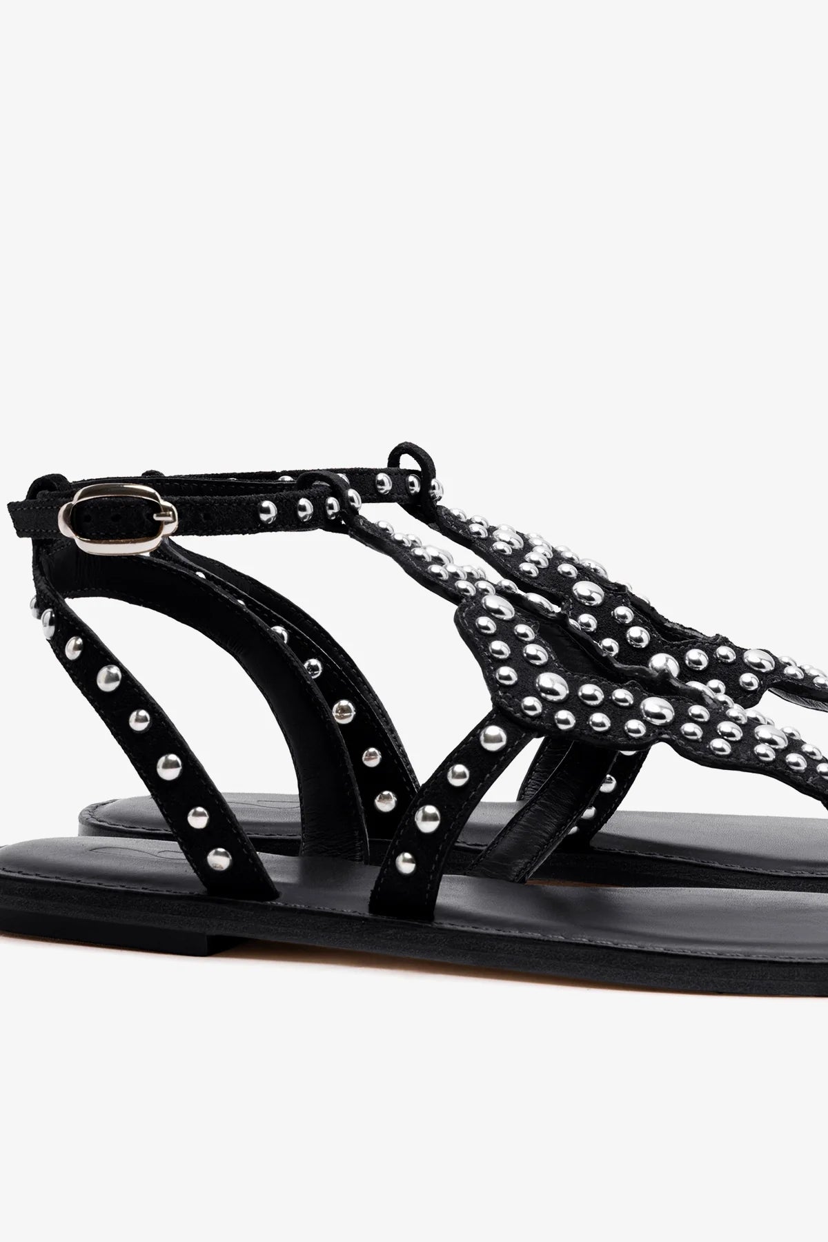 Fiorella Sandal In Black Suede