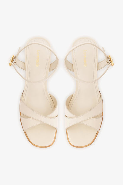 Roma Sandal Ivory Leather