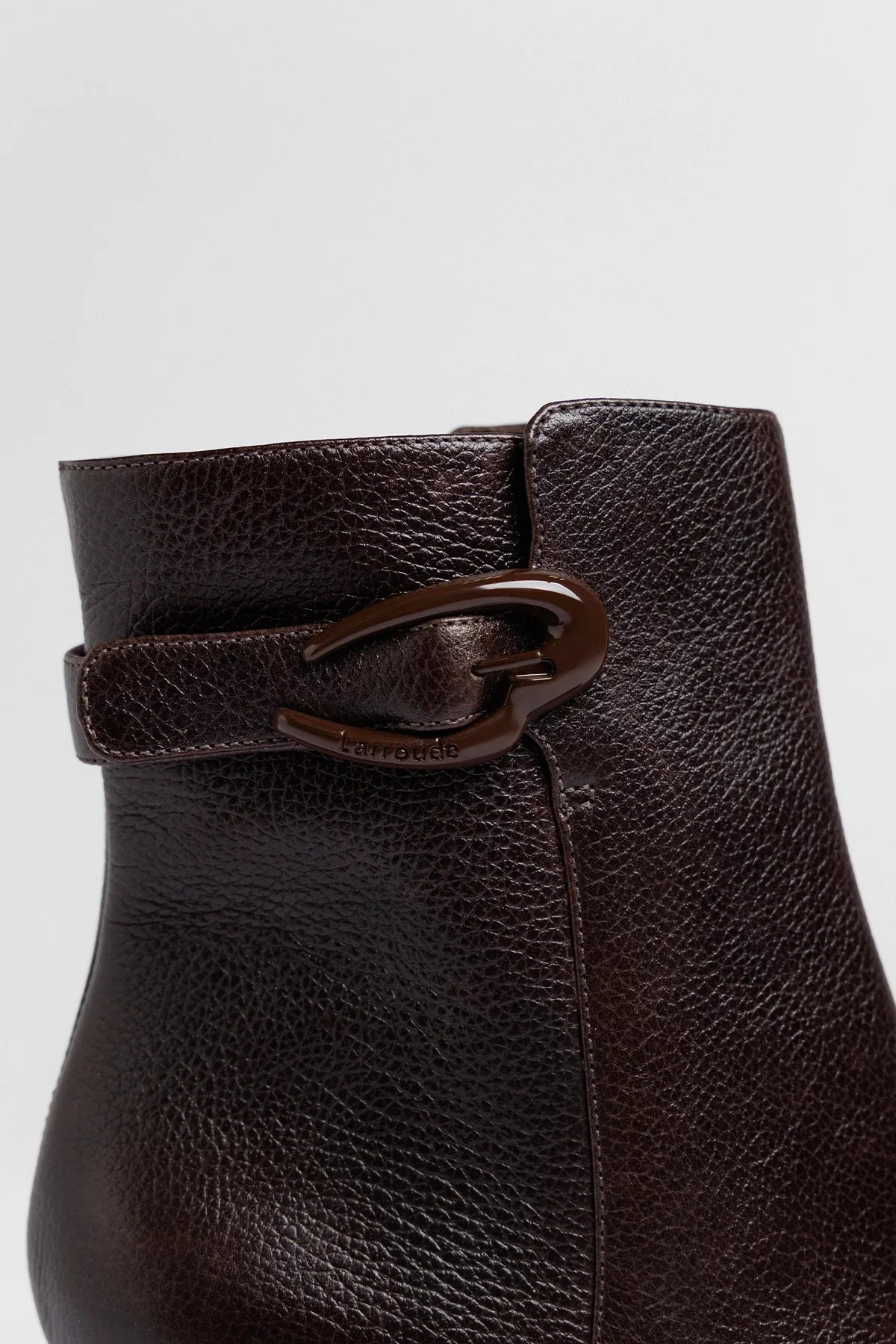 Dolly Verona Low Platform Boot Brown Leather