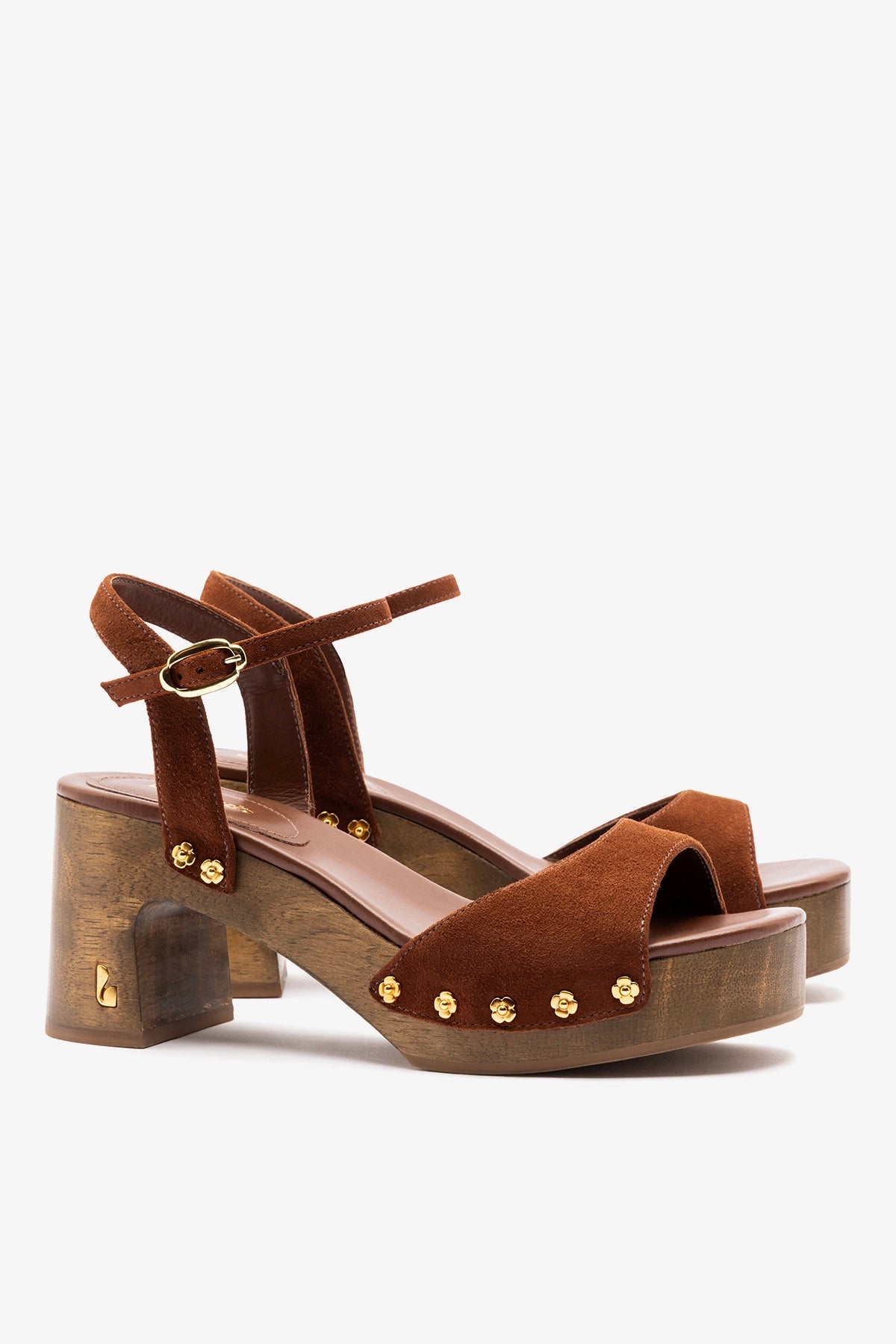 Willow Sandal Burnt Umber Suede