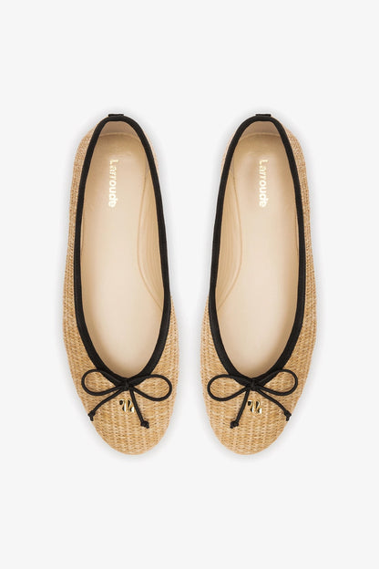 Pavlova Ballet Flat Natural Raffia