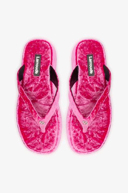 Roxy Thong Sandal Pink Velvet