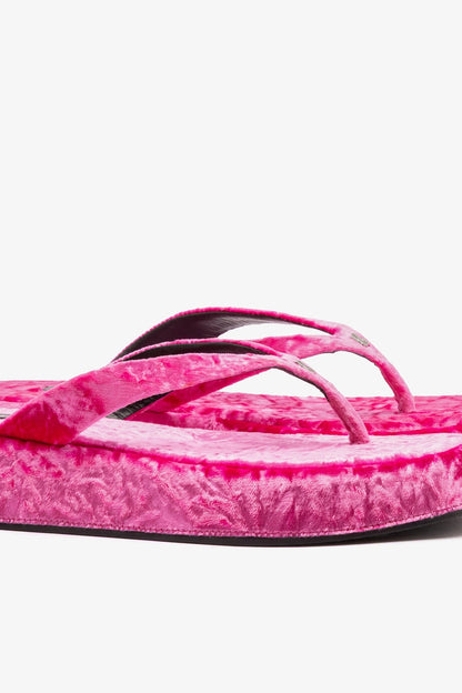 Roxy Thong Sandal Pink Velvet