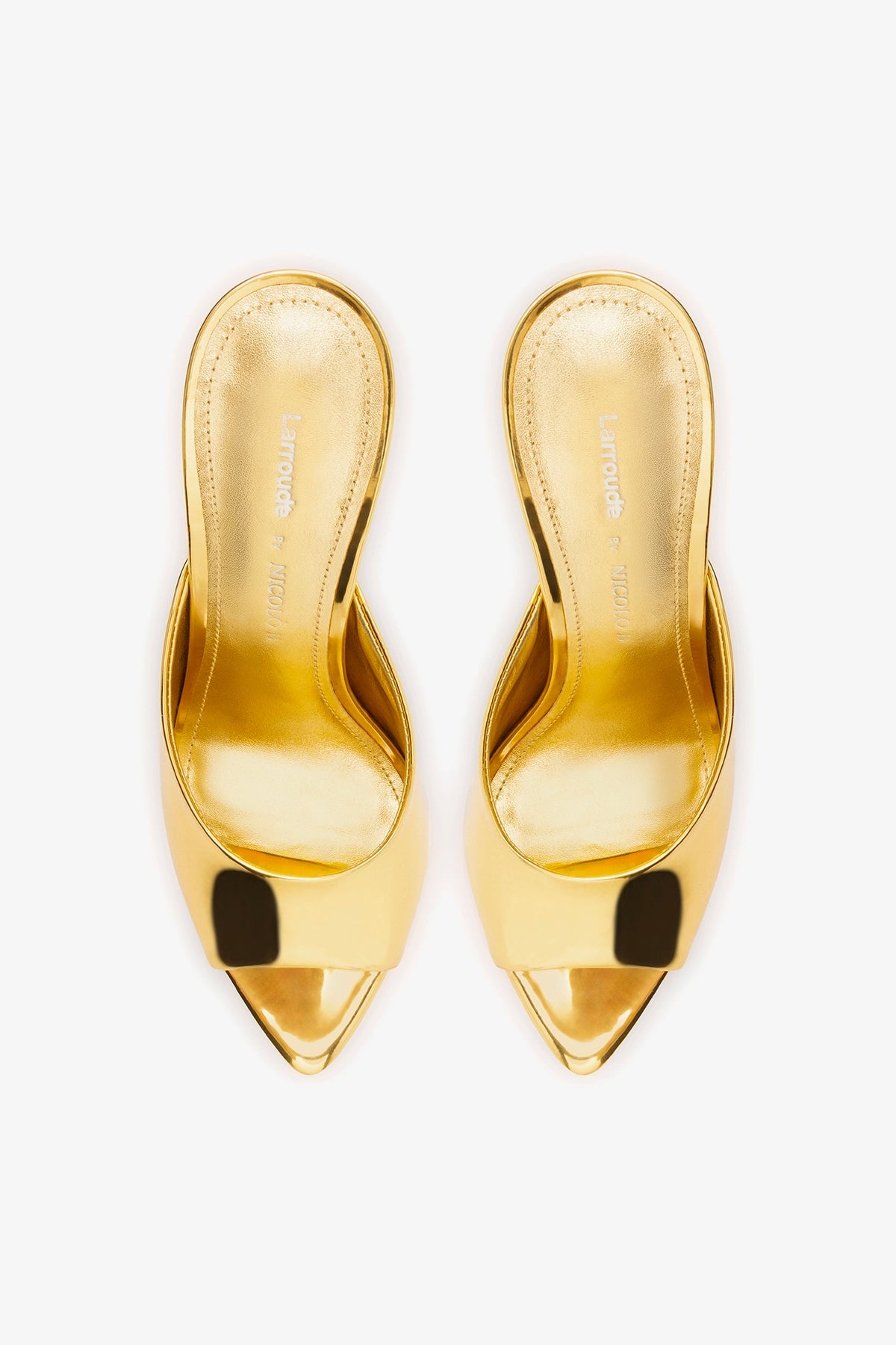 Larroudé x Nicolò B.: Malibu Mule Gold Specchio