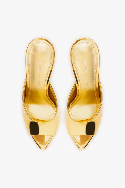 Larroudé x Nicolò B.: Malibu Mule Gold Specchio