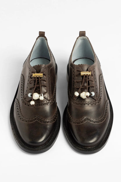 Ginny Loafer Brown Leather
