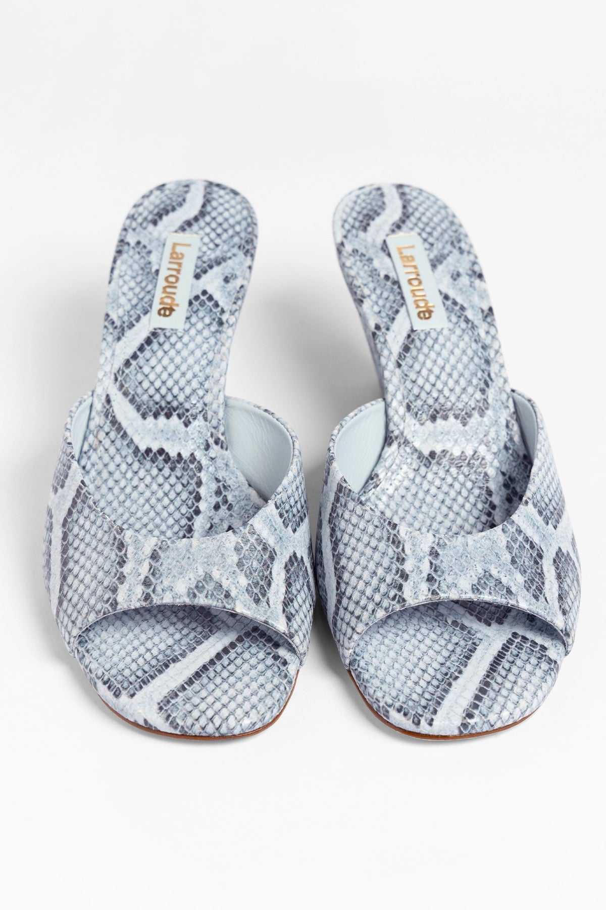 Vivi Wedge Mule Maya Python Leather