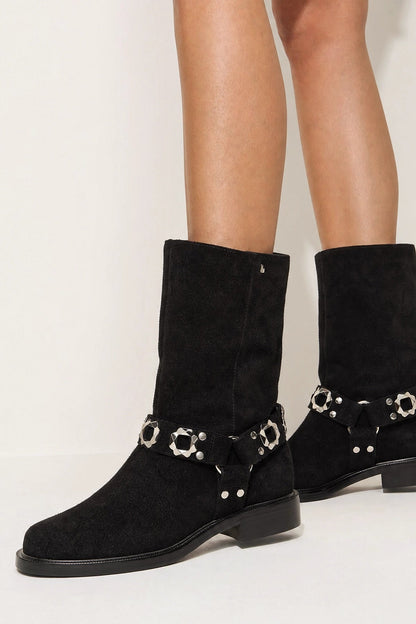 Sonora Boot Black Suede