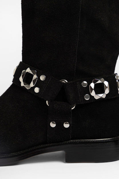 Sonora Boot Black Suede