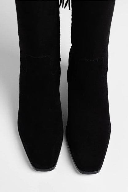 Alexis Boot Black Suede