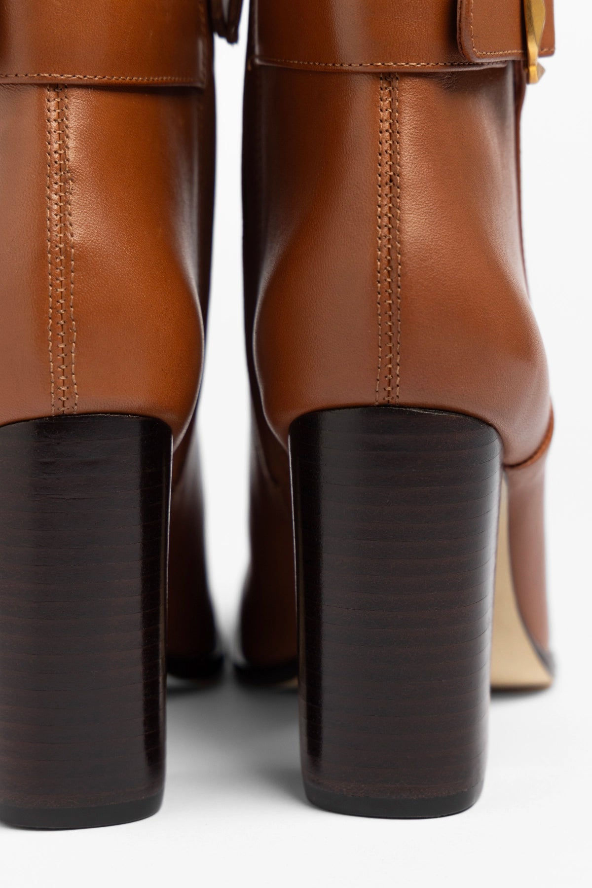 Alicia Low Boot Caramel Leather