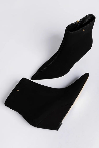 Loulou Boot Black Suede