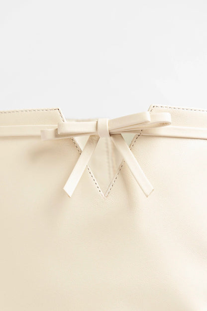Hailey Boot Ivory Leather