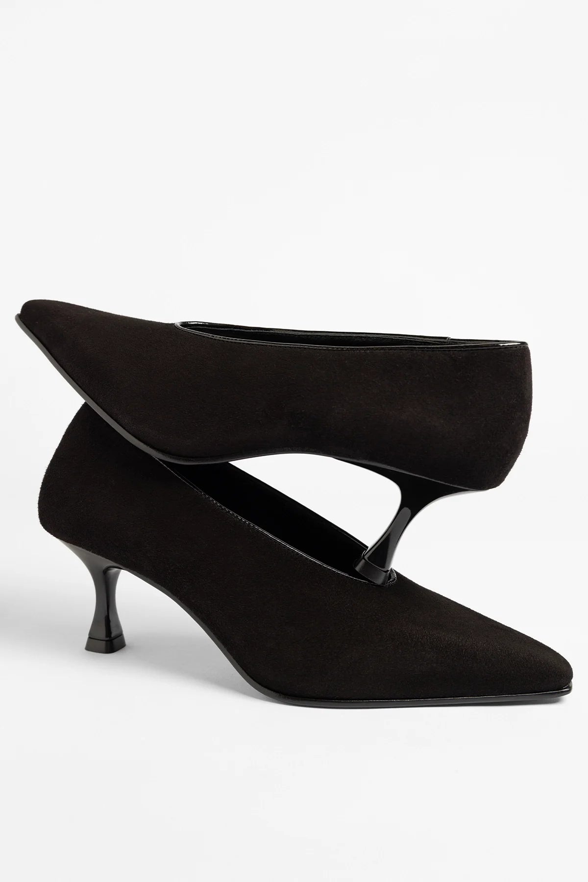 Cambon Pump Black Suede