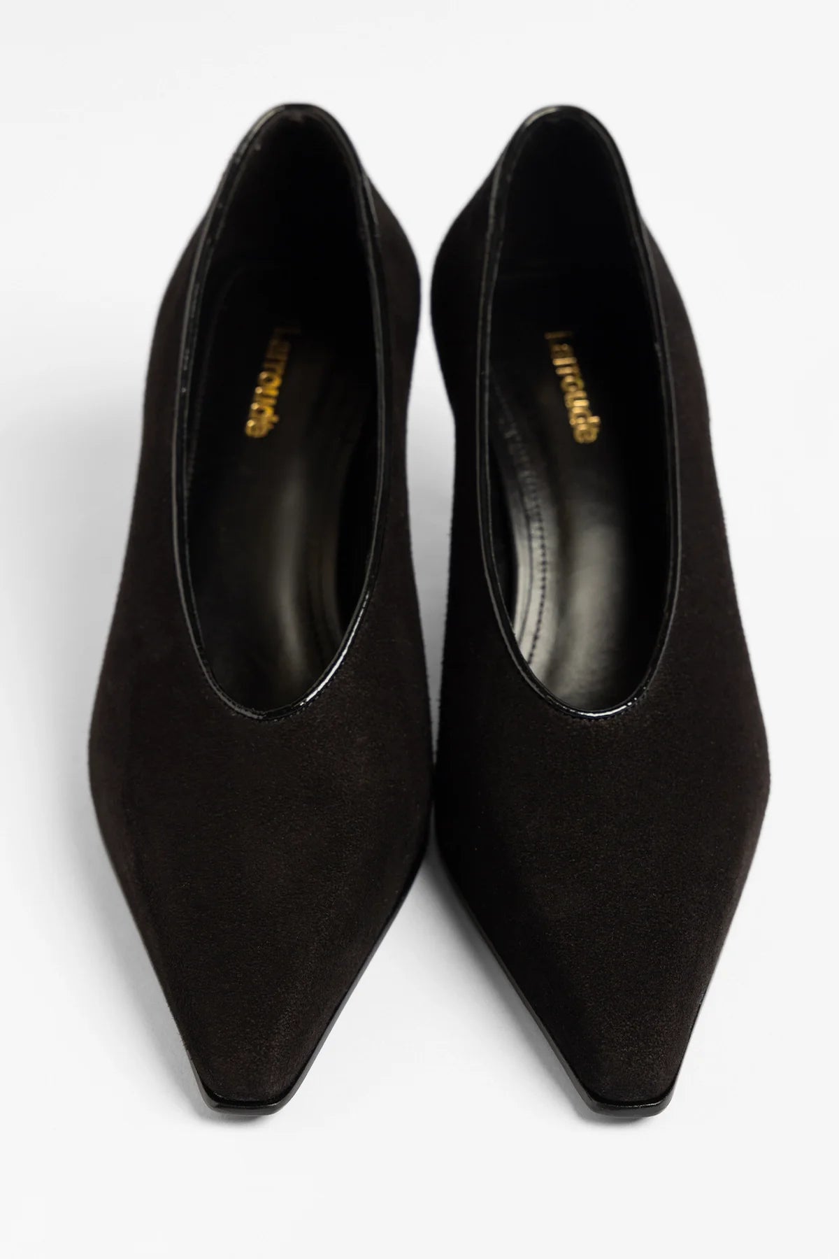 Cambon Pump Black Suede
