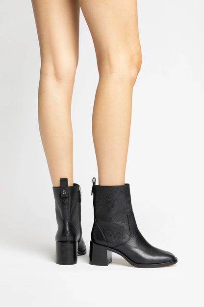 Mini Ricky Boot In Black Leather