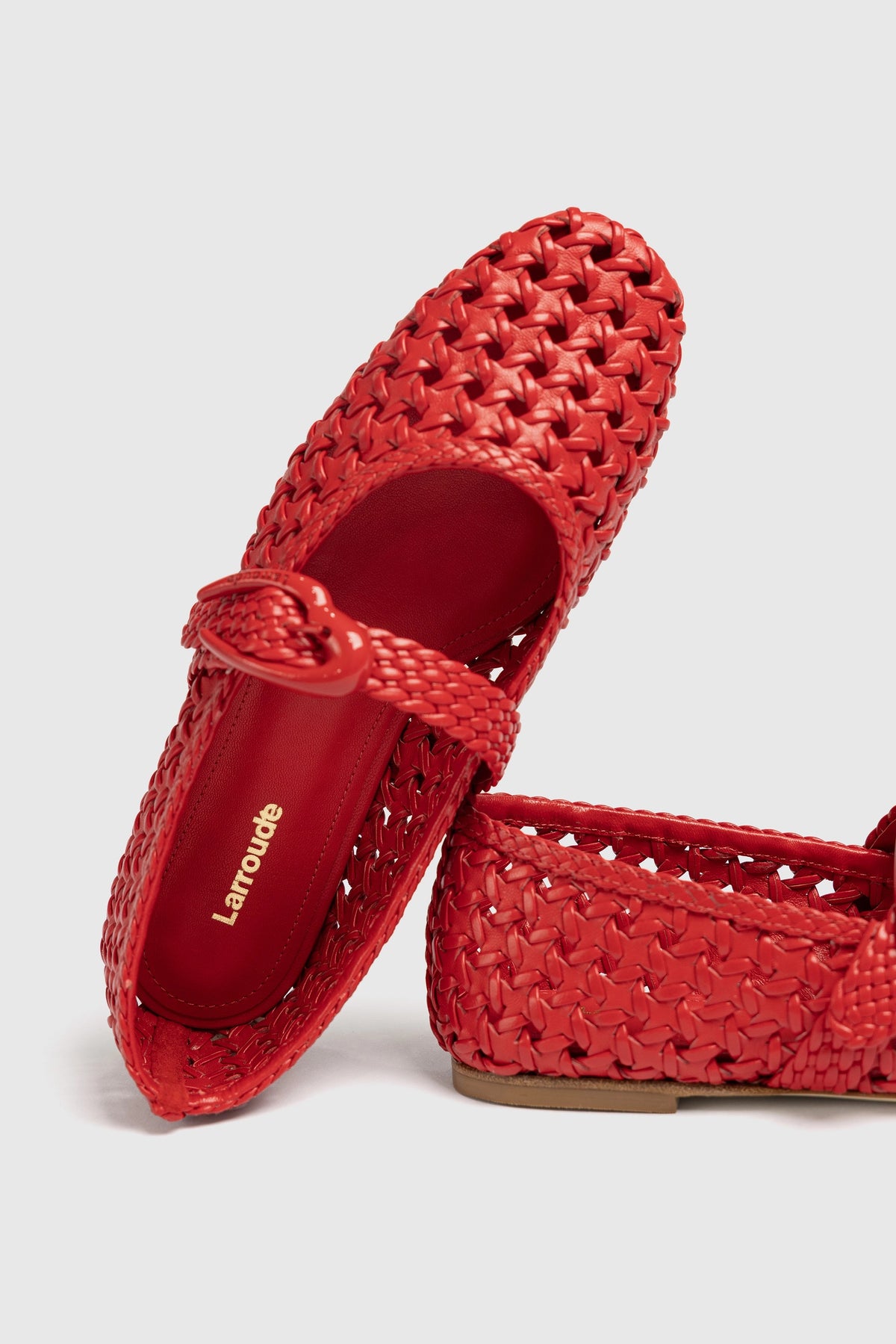 Verona New Macrame In Scarlet Leather